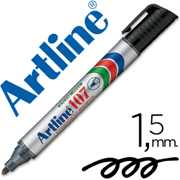 ARTLINE MARCADOR PERMANENTE 107 1.5mm NEGRO EK-107N